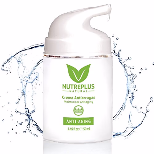 Nutreplus Crème anti Rides pour le Jour et la Nuit | Anti Vieillissement, anti Taches et Anti âge | Creme Hydratante Homme et Femme| Raffermissant, Nourrissante, Réparant et Éclaircissant - 50ml