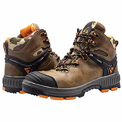 Bellota Femme 72217m-43 BELLOTA 72217M 43 S3 Bota Camu Marr n S3, Marron, EU