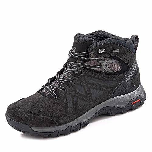 Salomon Homme Evasion 2 MID LTR GTX, Chaussures de Randonnée et Multifonction, Imperméable, Gris (Magnet/Phantom/Quiet Shade), EU 42
