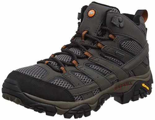 Merrell Moab 2 Mid GTX, Chaussures de Randonnée Hautes Homme, Gris (Beluga), 41 EU