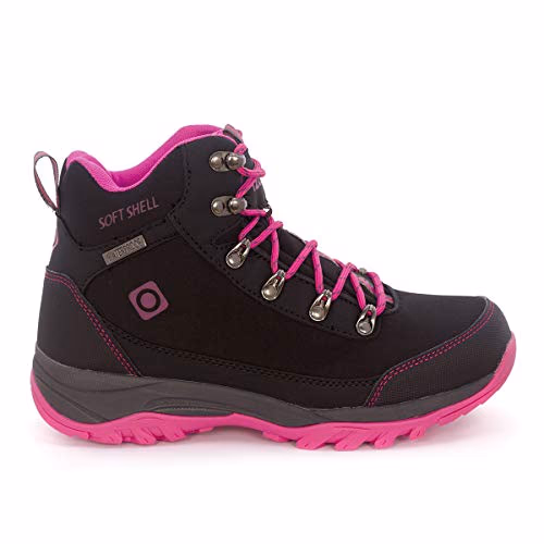 Izas IWFFO00950BK/FX39 Des bottes de randonnée Noir/Fuchsia Taille : 39