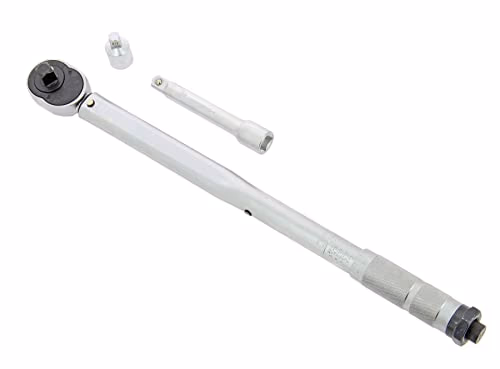 MICHELIN 008522 Clé Dynamométrique 1/2" 40-210Nm. Coffret avec barre d'extension et adaptateur